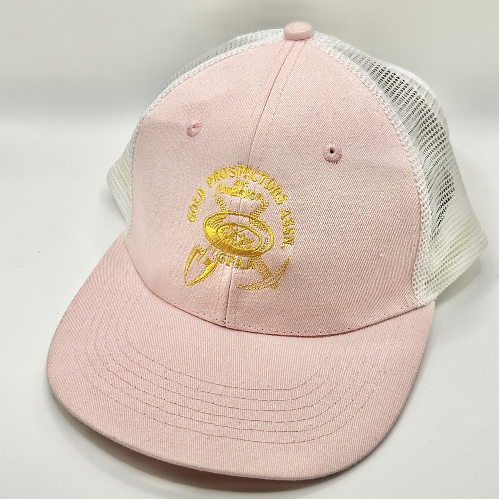 Gold‎ Prospectors Association of American Women's Trucker Hat Cap Snapback Pink